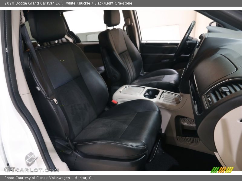 White Knuckle / Black/Light Graystone 2020 Dodge Grand Caravan SXT