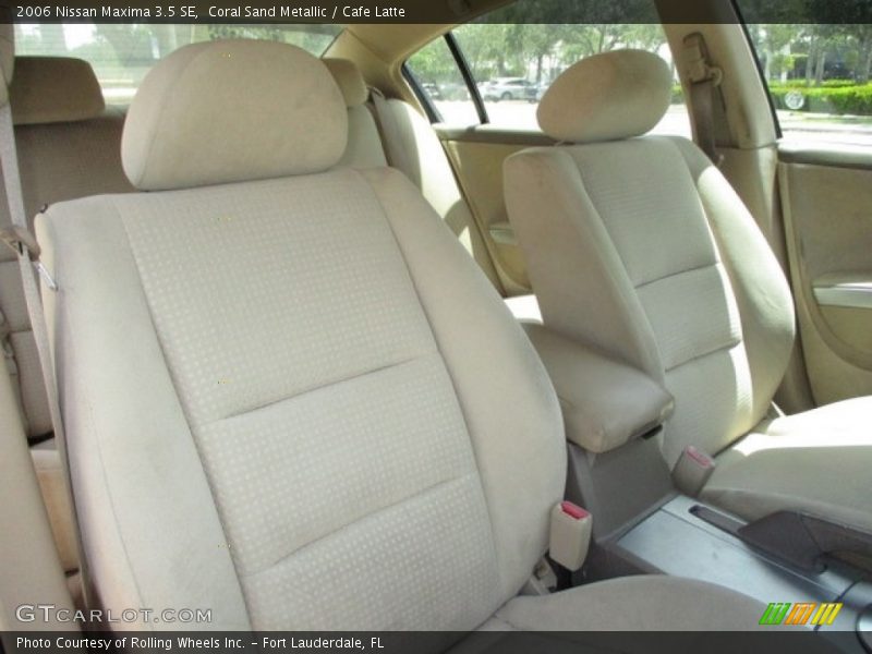 Coral Sand Metallic / Cafe Latte 2006 Nissan Maxima 3.5 SE