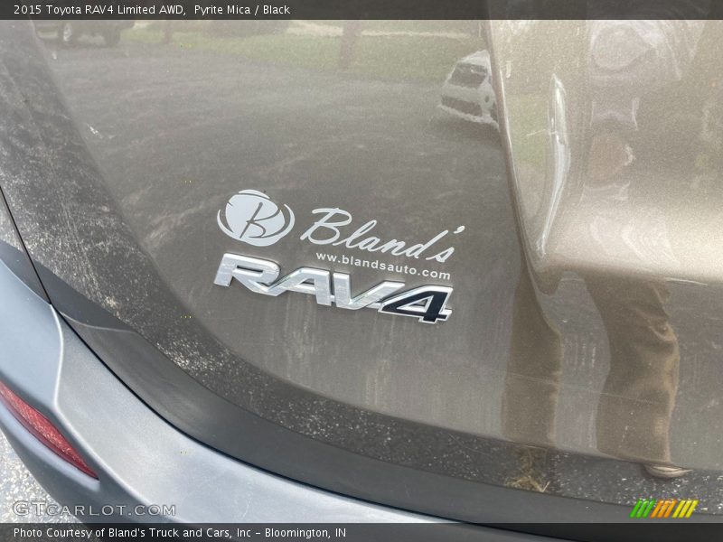 Pyrite Mica / Black 2015 Toyota RAV4 Limited AWD