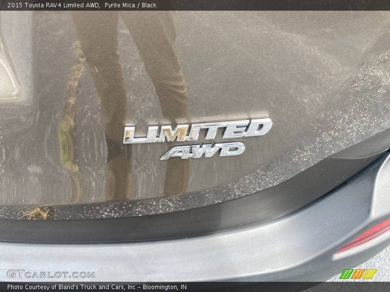 Pyrite Mica / Black 2015 Toyota RAV4 Limited AWD