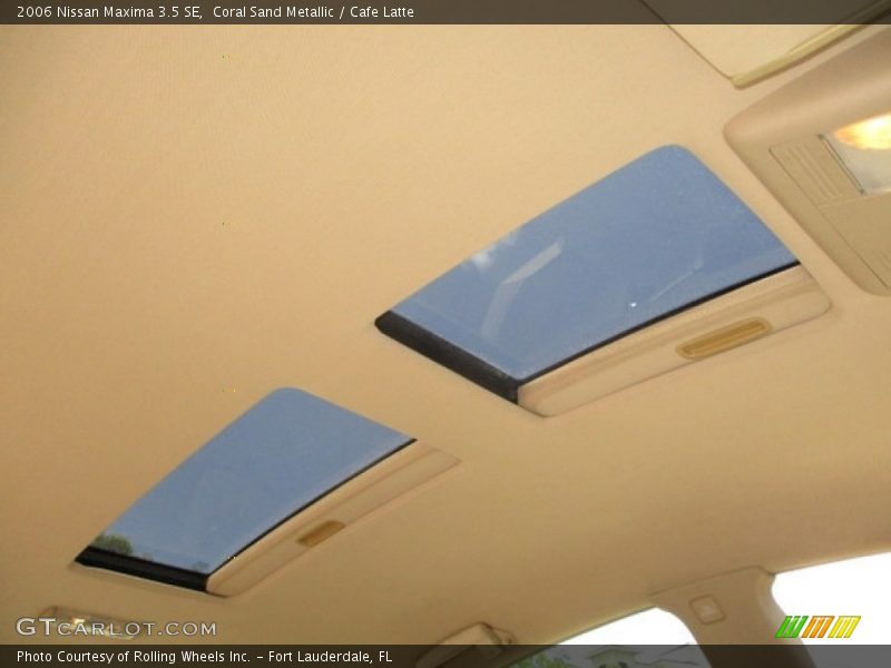 Coral Sand Metallic / Cafe Latte 2006 Nissan Maxima 3.5 SE