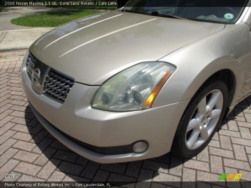 Coral Sand Metallic / Cafe Latte 2006 Nissan Maxima 3.5 SE