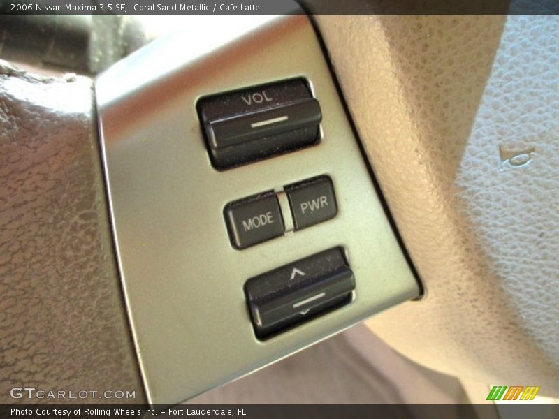 Coral Sand Metallic / Cafe Latte 2006 Nissan Maxima 3.5 SE