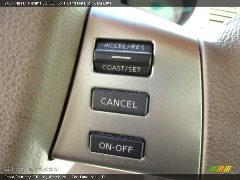 Coral Sand Metallic / Cafe Latte 2006 Nissan Maxima 3.5 SE
