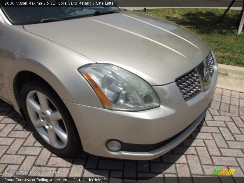 Coral Sand Metallic / Cafe Latte 2006 Nissan Maxima 3.5 SE