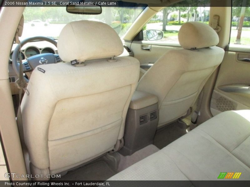 Coral Sand Metallic / Cafe Latte 2006 Nissan Maxima 3.5 SE