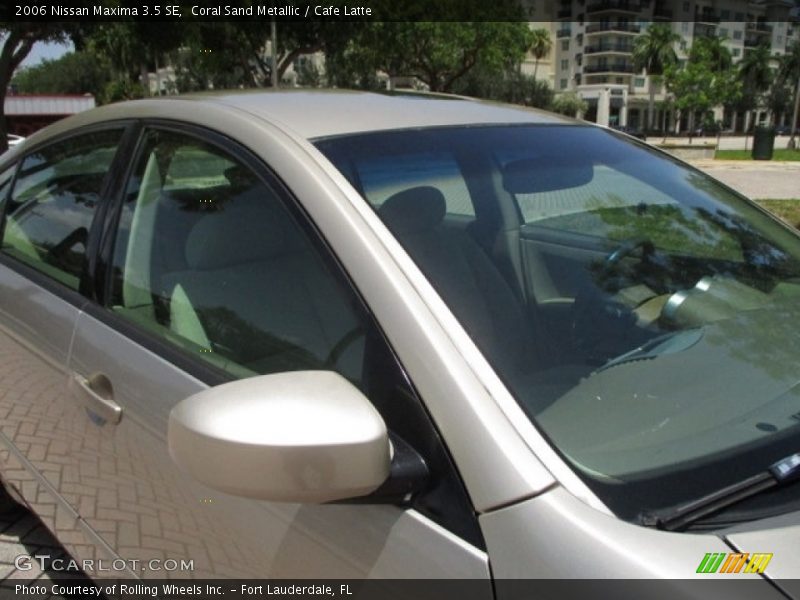 Coral Sand Metallic / Cafe Latte 2006 Nissan Maxima 3.5 SE