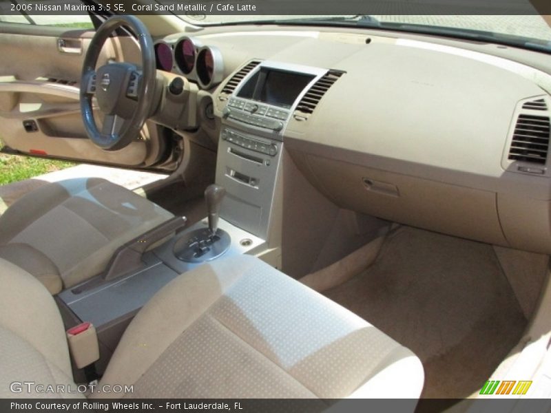 Coral Sand Metallic / Cafe Latte 2006 Nissan Maxima 3.5 SE