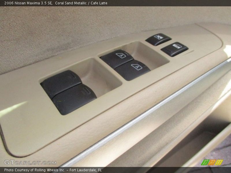 Coral Sand Metallic / Cafe Latte 2006 Nissan Maxima 3.5 SE