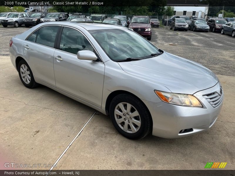 Classic Silver Metallic / Bisque 2008 Toyota Camry LE V6