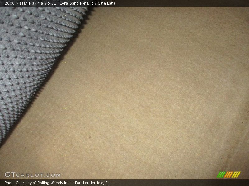 Coral Sand Metallic / Cafe Latte 2006 Nissan Maxima 3.5 SE