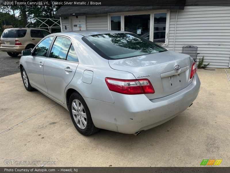 Classic Silver Metallic / Bisque 2008 Toyota Camry LE V6