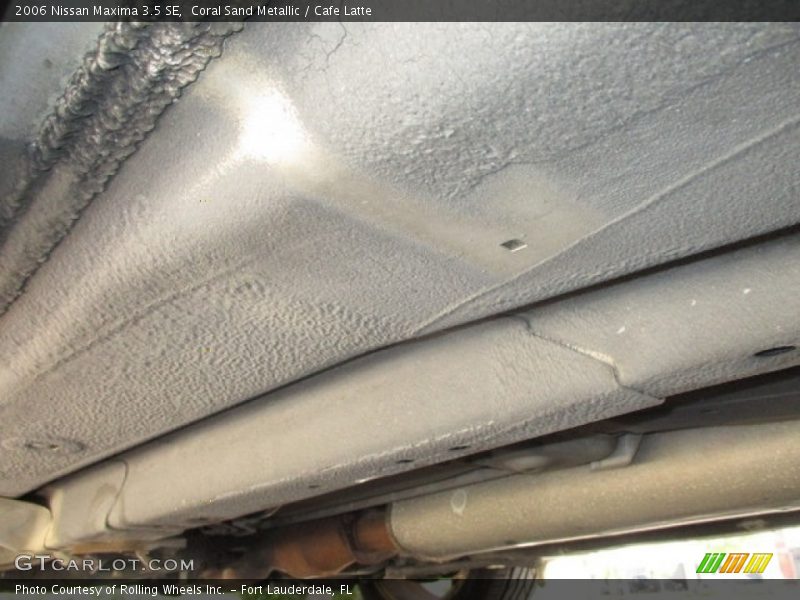 Coral Sand Metallic / Cafe Latte 2006 Nissan Maxima 3.5 SE