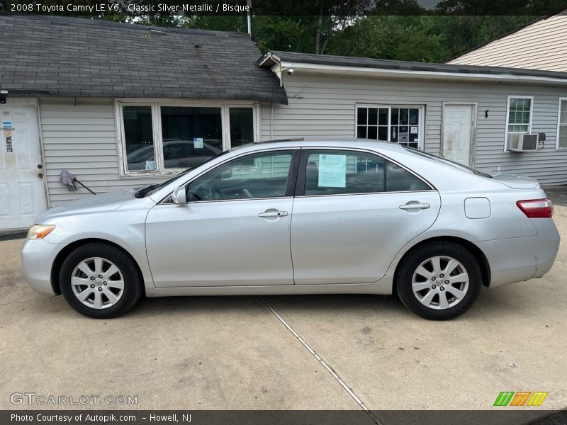 Classic Silver Metallic / Bisque 2008 Toyota Camry LE V6