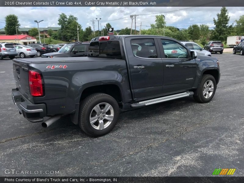 Cyber Gray Metallic / Jet Black/Dark Ash 2016 Chevrolet Colorado LT Crew Cab 4x4