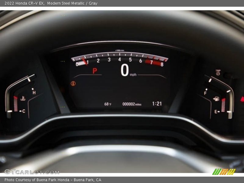 Modern Steel Metallic / Gray 2022 Honda CR-V EX
