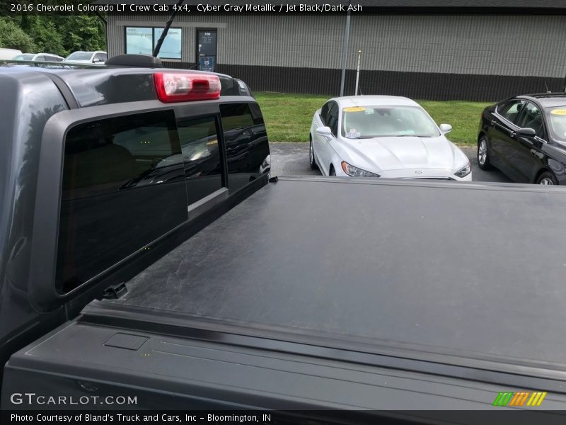 Cyber Gray Metallic / Jet Black/Dark Ash 2016 Chevrolet Colorado LT Crew Cab 4x4