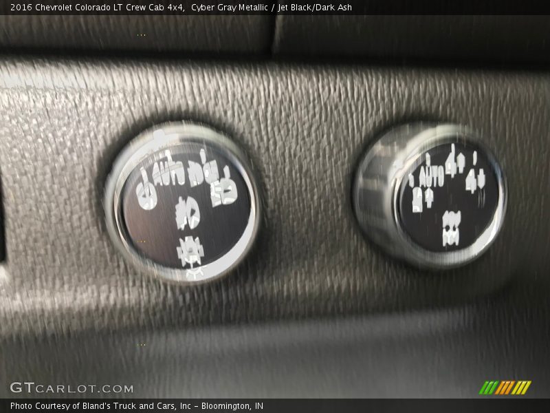 Cyber Gray Metallic / Jet Black/Dark Ash 2016 Chevrolet Colorado LT Crew Cab 4x4