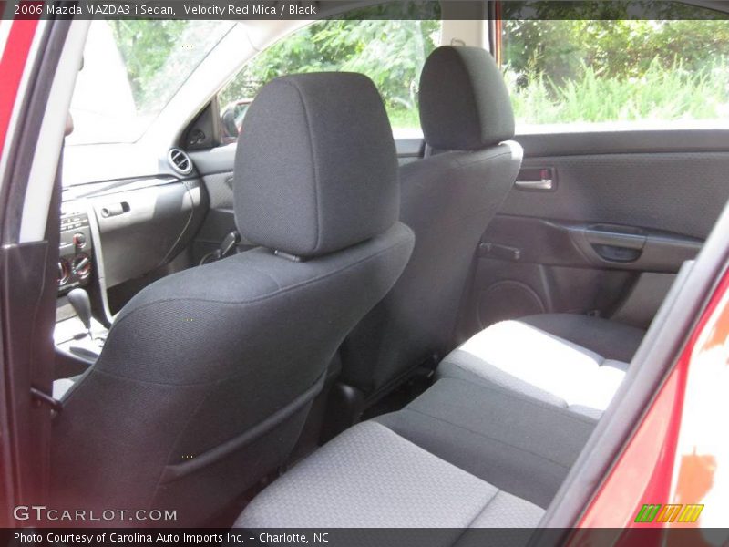 Velocity Red Mica / Black 2006 Mazda MAZDA3 i Sedan