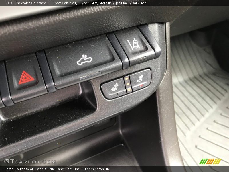 Cyber Gray Metallic / Jet Black/Dark Ash 2016 Chevrolet Colorado LT Crew Cab 4x4