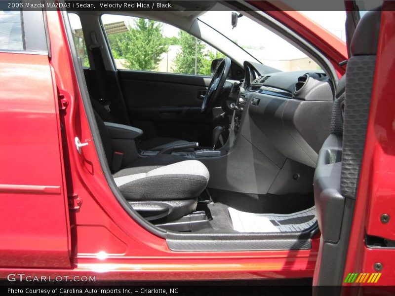 Velocity Red Mica / Black 2006 Mazda MAZDA3 i Sedan