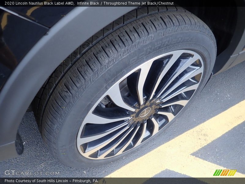 Infinite Black / Throughbred Theme Jet Black/Chestnut 2020 Lincoln Nautilus Black Label AWD