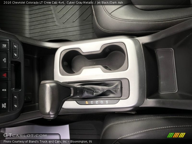 Cyber Gray Metallic / Jet Black/Dark Ash 2016 Chevrolet Colorado LT Crew Cab 4x4
