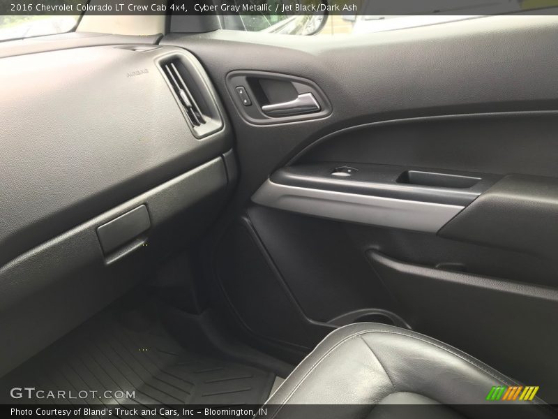 Cyber Gray Metallic / Jet Black/Dark Ash 2016 Chevrolet Colorado LT Crew Cab 4x4