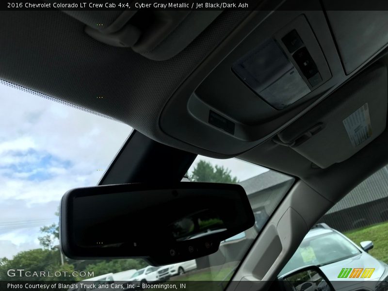 Cyber Gray Metallic / Jet Black/Dark Ash 2016 Chevrolet Colorado LT Crew Cab 4x4