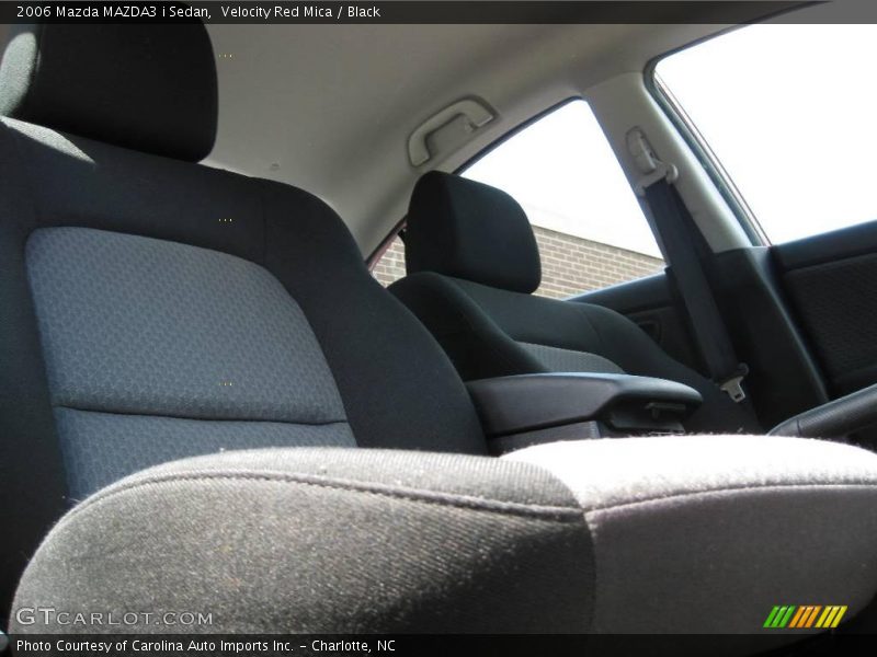 Velocity Red Mica / Black 2006 Mazda MAZDA3 i Sedan
