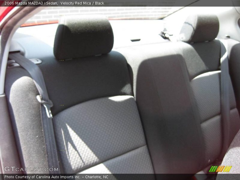 Velocity Red Mica / Black 2006 Mazda MAZDA3 i Sedan