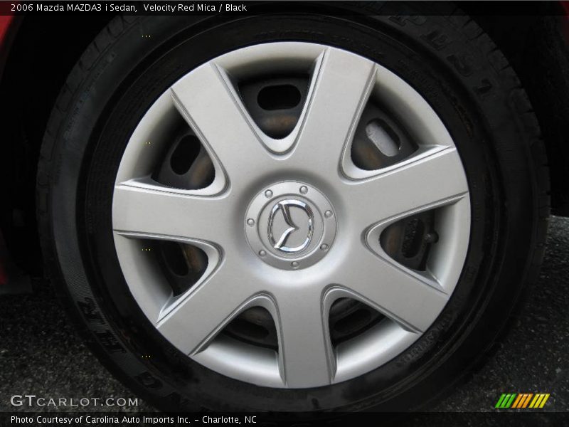 Velocity Red Mica / Black 2006 Mazda MAZDA3 i Sedan
