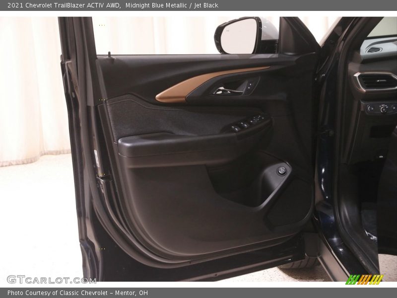 Midnight Blue Metallic / Jet Black 2021 Chevrolet TrailBlazer ACTIV AWD