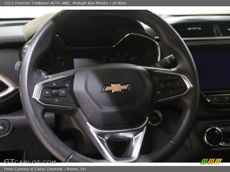 Midnight Blue Metallic / Jet Black 2021 Chevrolet TrailBlazer ACTIV AWD