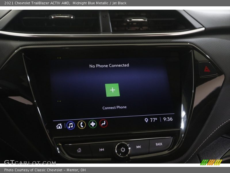 Midnight Blue Metallic / Jet Black 2021 Chevrolet TrailBlazer ACTIV AWD