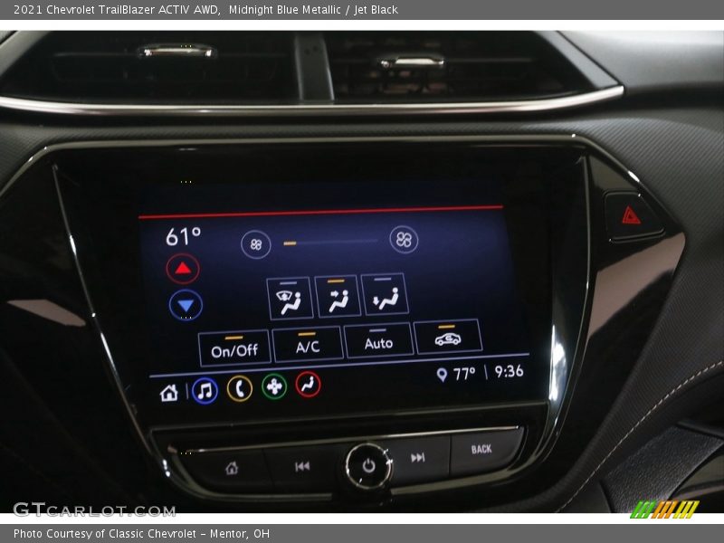 Midnight Blue Metallic / Jet Black 2021 Chevrolet TrailBlazer ACTIV AWD