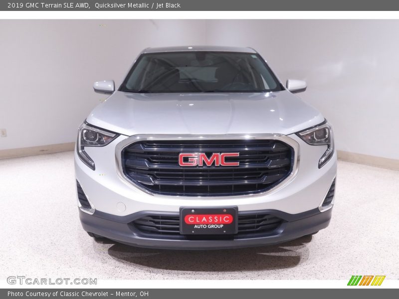 Quicksilver Metallic / Jet Black 2019 GMC Terrain SLE AWD