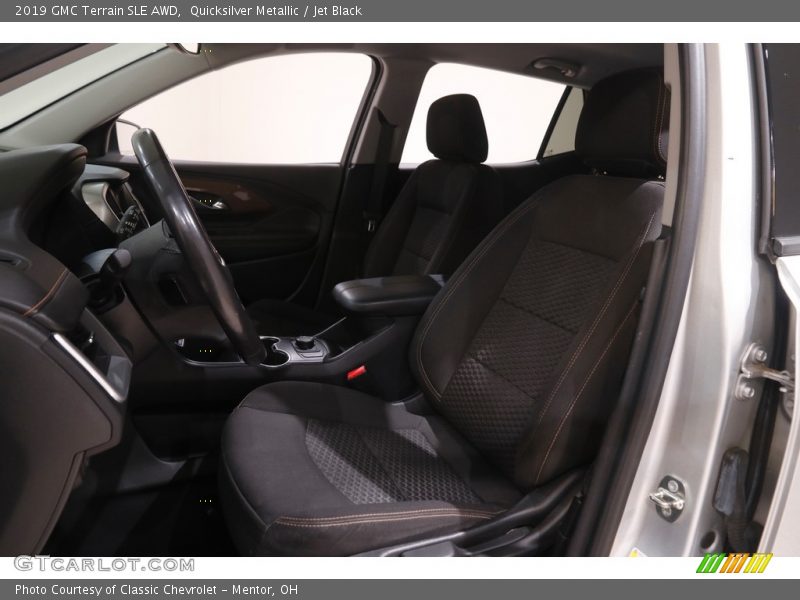 Quicksilver Metallic / Jet Black 2019 GMC Terrain SLE AWD