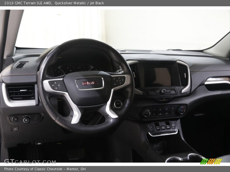 Quicksilver Metallic / Jet Black 2019 GMC Terrain SLE AWD