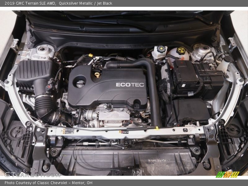 Quicksilver Metallic / Jet Black 2019 GMC Terrain SLE AWD