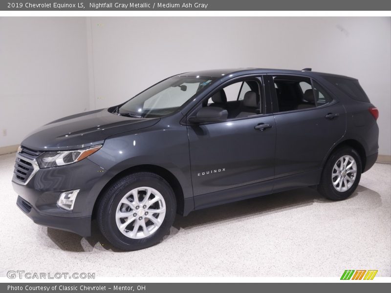 Nightfall Gray Metallic / Medium Ash Gray 2019 Chevrolet Equinox LS