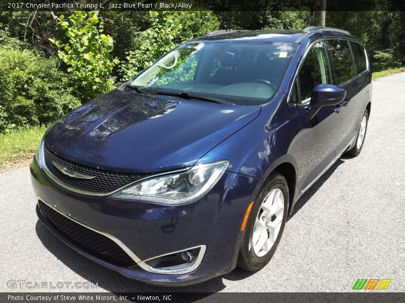 Jazz Blue Pearl / Black/Alloy 2017 Chrysler Pacifica Touring L