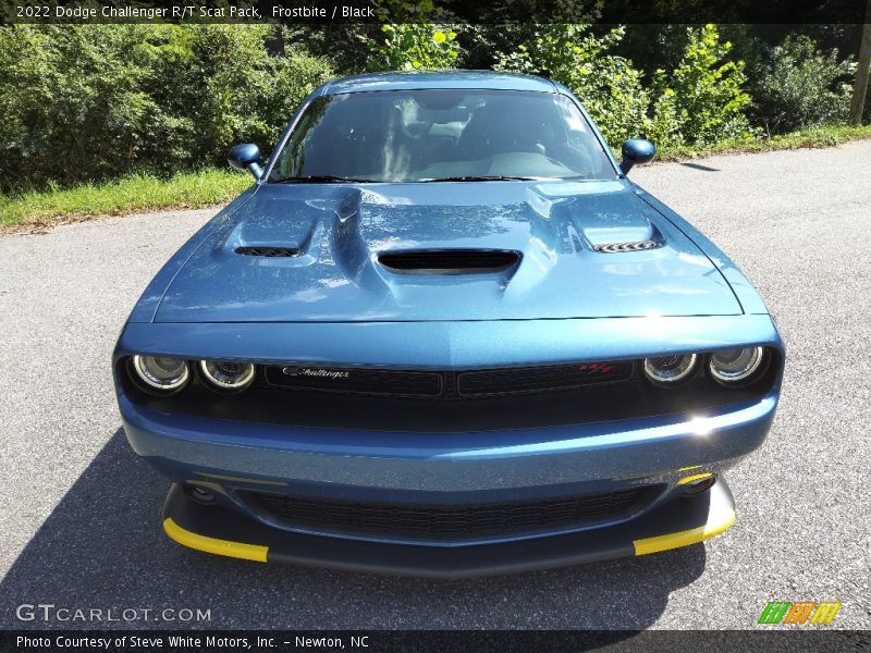 Frostbite / Black 2022 Dodge Challenger R/T Scat Pack