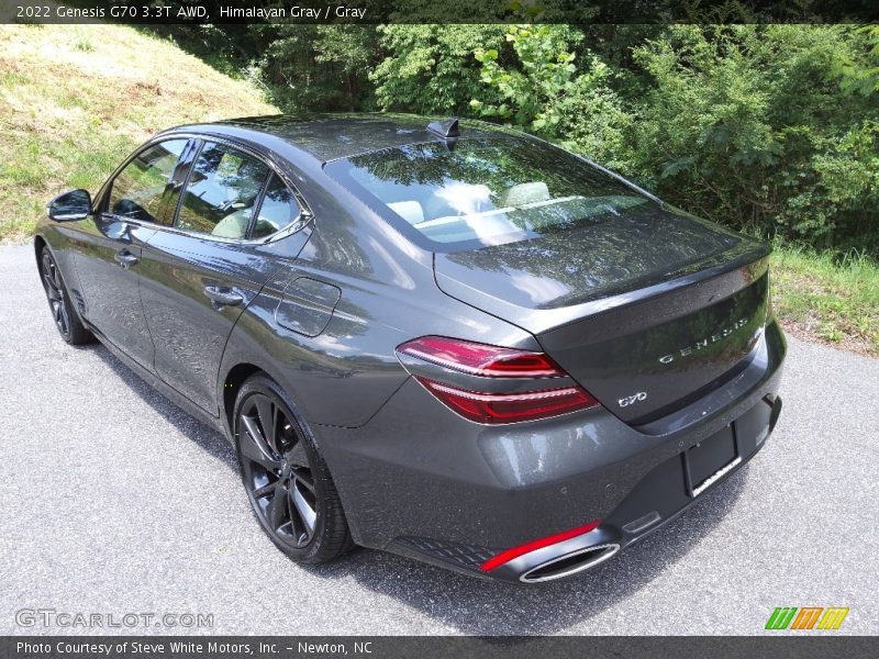 Himalayan Gray / Gray 2022 Genesis G70 3.3T AWD