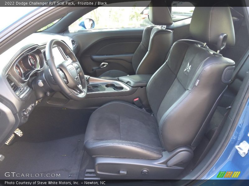 Frostbite / Black 2022 Dodge Challenger R/T Scat Pack
