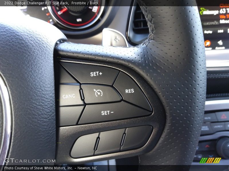 Frostbite / Black 2022 Dodge Challenger R/T Scat Pack