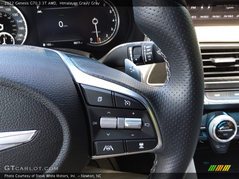  2022 G70 3.3T AWD Steering Wheel
