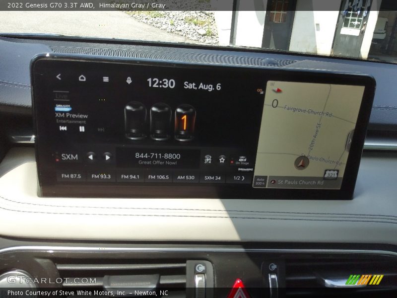 Himalayan Gray / Gray 2022 Genesis G70 3.3T AWD