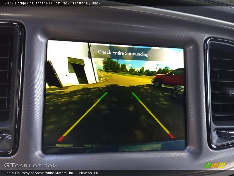 Frostbite / Black 2022 Dodge Challenger R/T Scat Pack