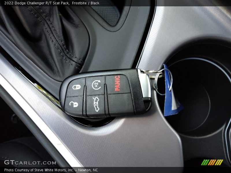 Frostbite / Black 2022 Dodge Challenger R/T Scat Pack